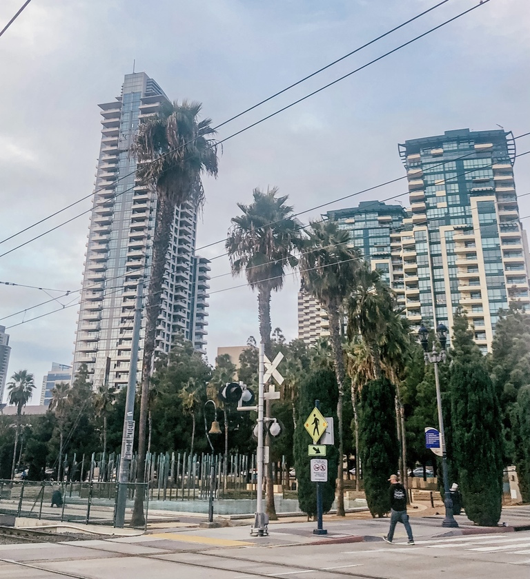 high-rise buildings in San Diego