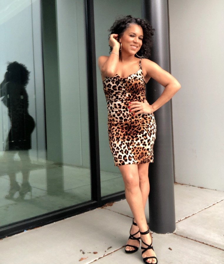 leopard dress