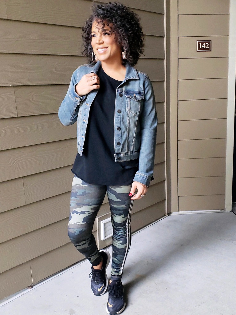 camo leggings