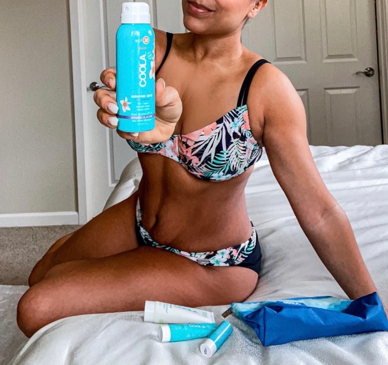 COOLA skin care products blog post