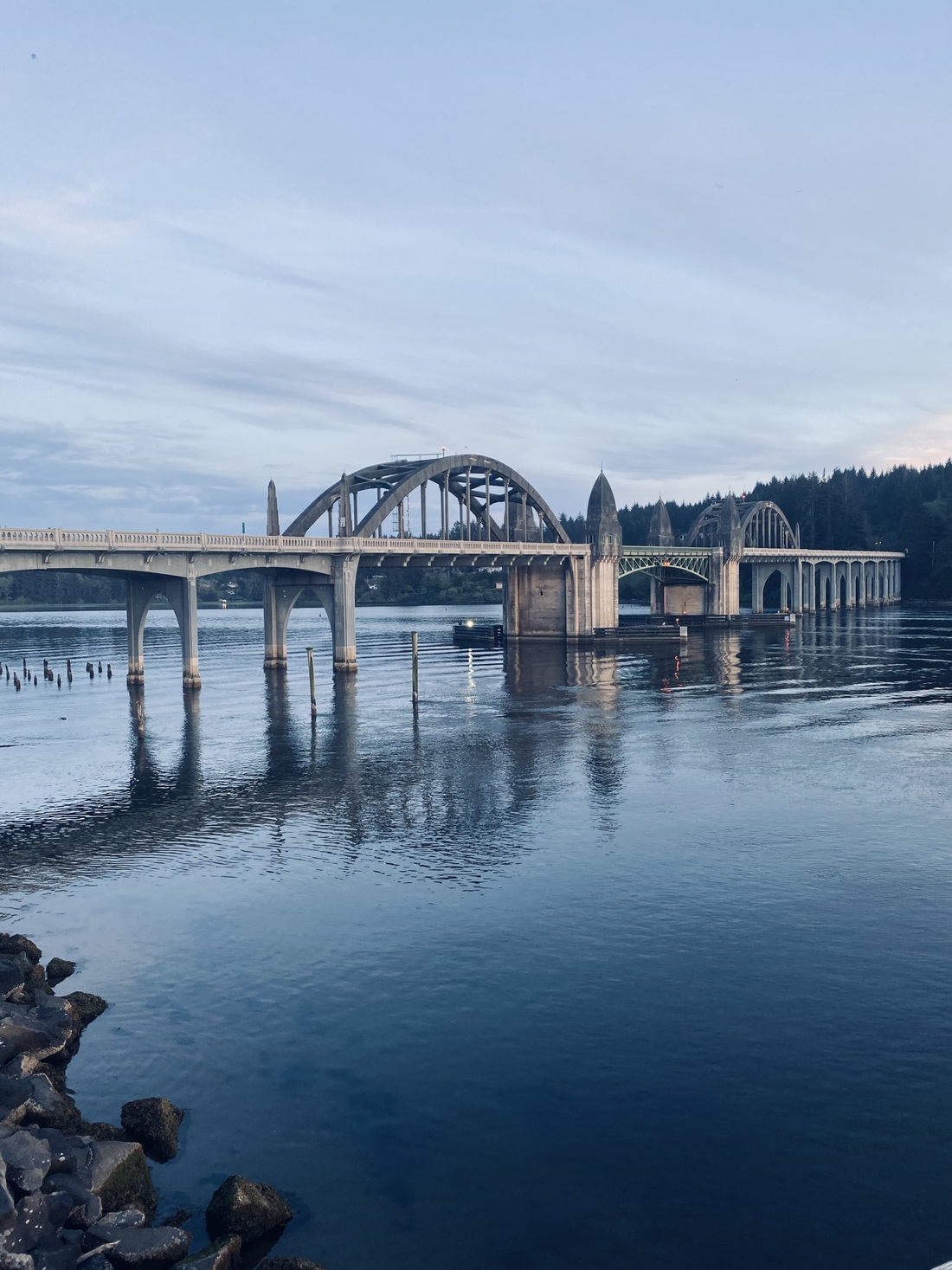 Bridges of the Oregon Coast: Siuslaw River Bridge in Florence, OR