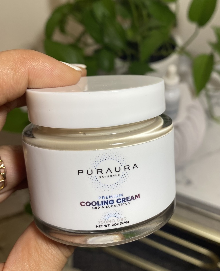 PURAURA Naturals CBD Premium Cooling Cream